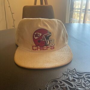 Vintage Kansas City Chiefs corduroy hat